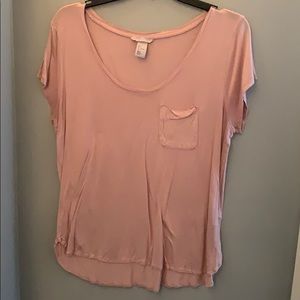 light pink shirt